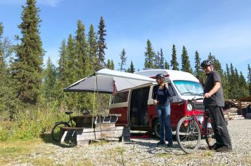 Camping mit Bulli oder Kastenwagen in Schweden